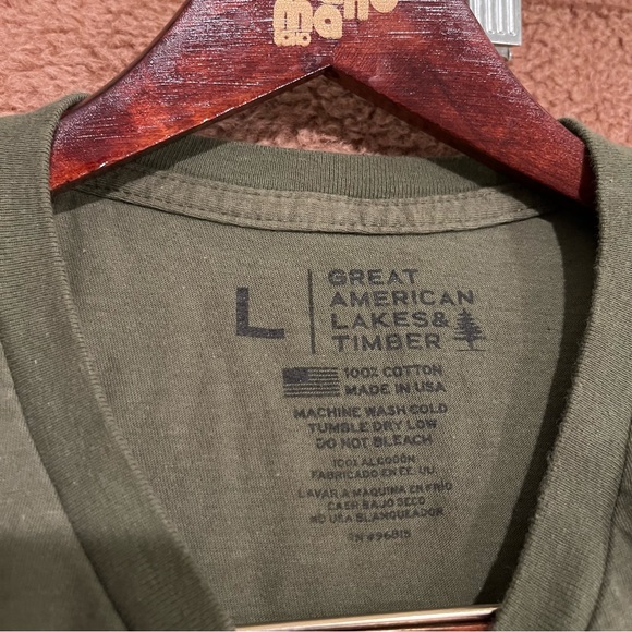 Cotton shirt for men. Great for workouts and active lifestyle. - Picture 3 of 3